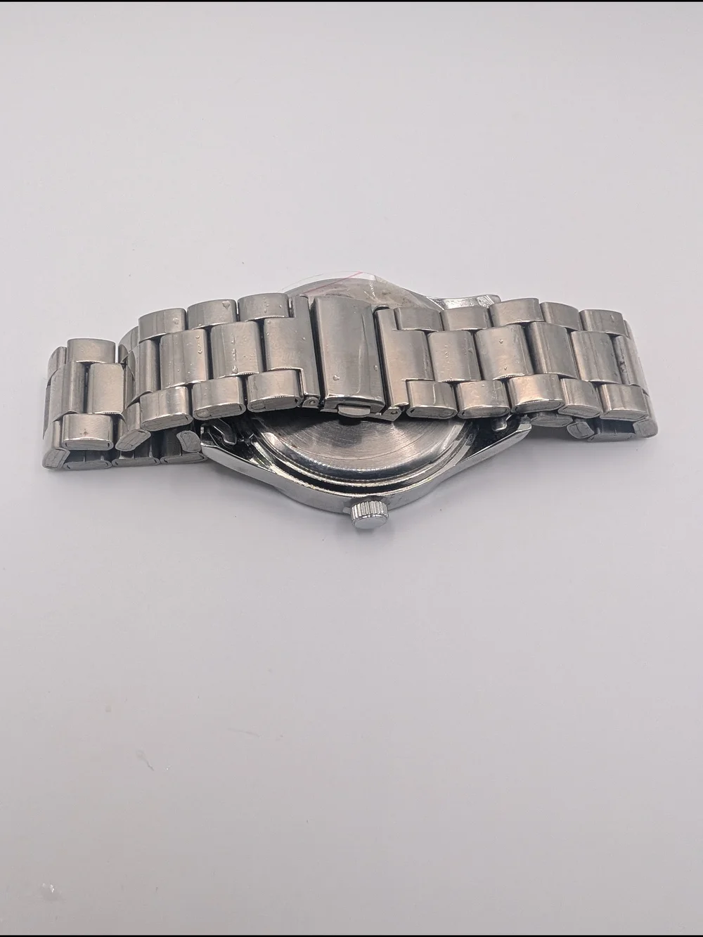 Nic & Syd Classic Apollo Men's Watch Silver Stainless Steel Black Dial Swarovski